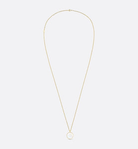 Rose des Vents Medallion Necklace • Yellow Gold, Diamond and Mother-of-pearl