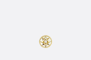 Rose des Vents Earring • Yellow Gold, Diamond and Mother-of-pearl