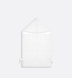 Bunting Bag • White Cotton Poplin Embroidery