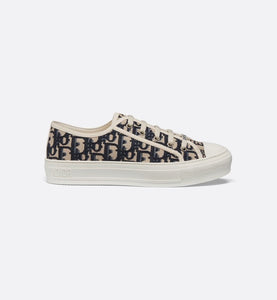 Walk'n'Dior Sneaker • Blue Dior Oblique Embroidered Canvas