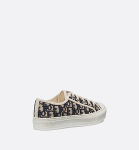 Walk'n'Dior Sneaker • Blue Dior Oblique Embroidered Canvas