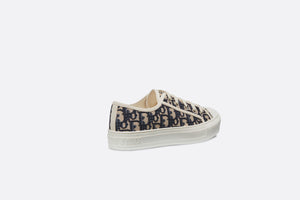 Walk'n'Dior Sneaker • Blue Dior Oblique Embroidered Canvas