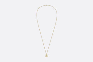 Rose des Vents Medallion Necklace • Yellow Gold, Diamond and Mother-of-pearl