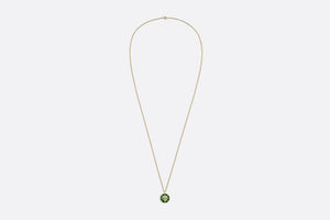 Rose des Vents Medallion Necklace • Yellow Gold, Diamond and Malachite