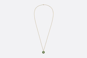 Rose des Vents Medallion Necklace • Yellow Gold, Diamond and Malachite