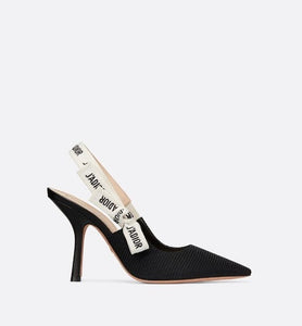 J'Adior Pump • Black Technical Fabric