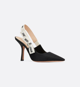 J'Adior Pump • Black Technical Fabric