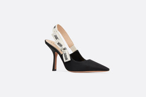 J'Adior Pump • Black Technical Fabric