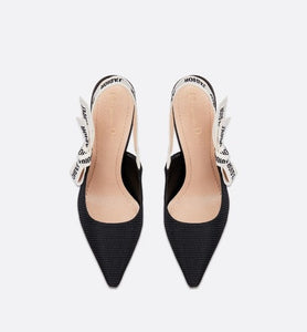 J'Adior Pump • Black Technical Fabric
