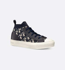 Walk'n'Dior Sneaker • Blue Dior Oblique Technical Mesh