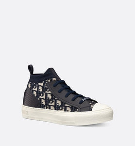 Walk'n'Dior Sneaker • Blue Dior Oblique Technical Mesh