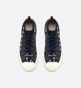 Walk'n'Dior Sneaker • Blue Dior Oblique Technical Mesh
