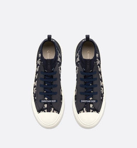 Walk'n'Dior Sneaker • Blue Dior Oblique Technical Mesh