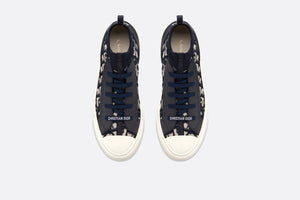 Walk'n'Dior Sneaker • Blue Dior Oblique Technical Mesh