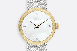 La D de Dior Satine • Ø 25 mm, Quartz Movement