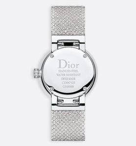 La D de Dior Satine • Ø 25 mm, Quartz Movement