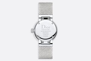 La D de Dior Satine • Ø 25 mm, Quartz Movement