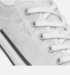 B23 Low-Top Sneaker • White Dior Oblique Canvas