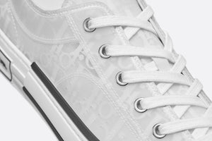 B23 Low-Top Sneaker • White Dior Oblique Canvas