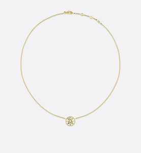 Rose des Vents Necklace • Yellow Gold, Diamond and Mother-of-pearl