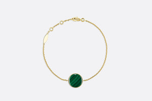 Rose des Vents Bracelet • Yellow Gold, Diamond and Malachite