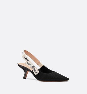 J'Adior Pump • Black Technical Fabric