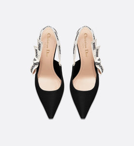 J'Adior Pump • Black Technical Fabric