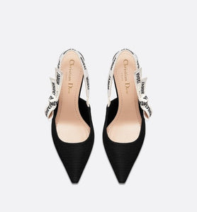 J'Adior Pump • Black Technical Fabric