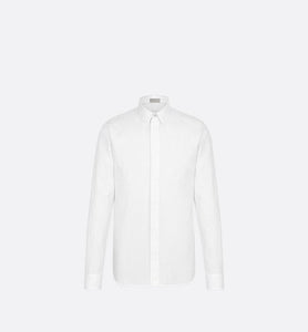 Dior Oblique Shirt • White Cotton Jacquard