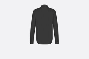 Shirt with Dior Oblique Motif • Black Cotton Jacquard
