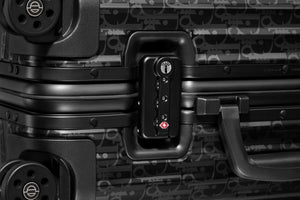 DIOR and RIMOWA Cabin Suitcase • Black Dior Oblique Aluminum