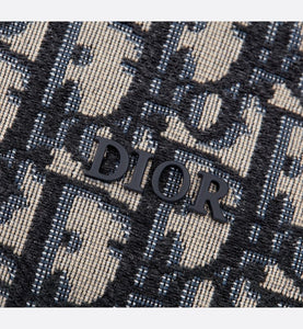 Backpack • Blue Dior Oblique Jacquard