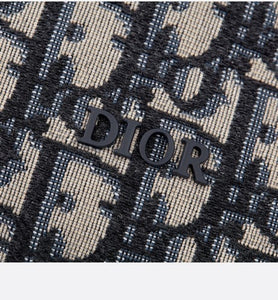 Backpack • Blue Dior Oblique Jacquard
