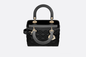 Medium Lady Dior Bag • Black Cannage Lambskin