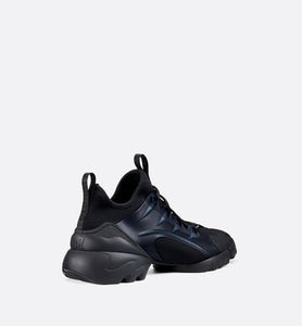 D-Connect Sneaker • Black Technical Fabric
