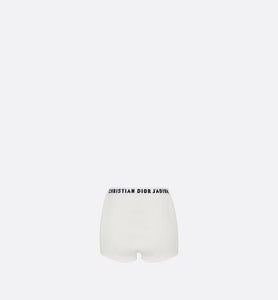 Briefs • White Viscose with 'Christian Dior J'Adior' Signature