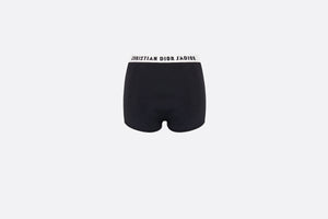 Briefs • Black Viscose with 'Christian Dior J'Adior' Signature