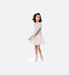 Ballerina Flat • Pale Pink Microcannage Lambskin