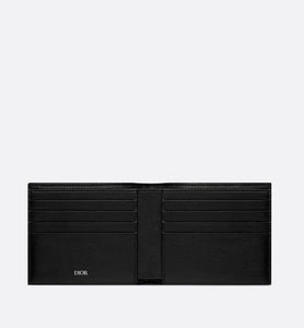 Wallet • Beige and Black Dior Oblique Jacquard