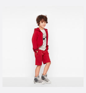 B23 High-Top Sneaker • White and Black Dior Oblique Technical Fabric