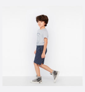 B23 High-Top Sneaker • White and Black Dior Oblique Technical Fabric