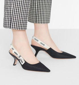 J'Adior Pump • Black Technical Fabric
