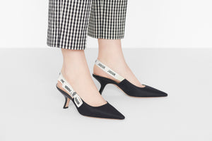 J'Adior Pump • Black Technical Fabric