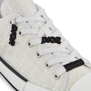 B23 Low-Top Sneaker • White Dior Oblique Canvas