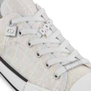 B23 Low-Top Sneaker • White Dior Oblique Canvas