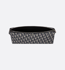 Pouch • Beige and Black Dior Oblique Jacquard