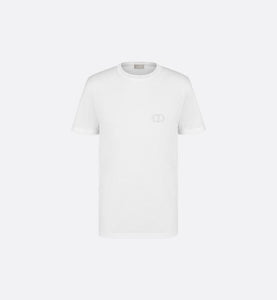 CD Icon T-Shirt • White Cotton Jersey