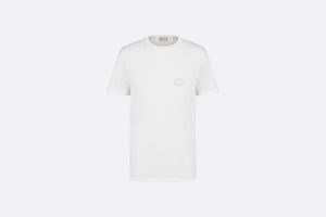 CD Icon T-Shirt • White Cotton Jersey