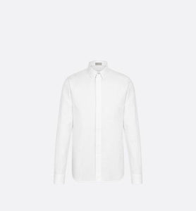 Dior Oblique Shirt • White Cotton Jacquard