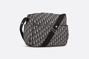 Changing Bag • Blue Dior Oblique Canvas